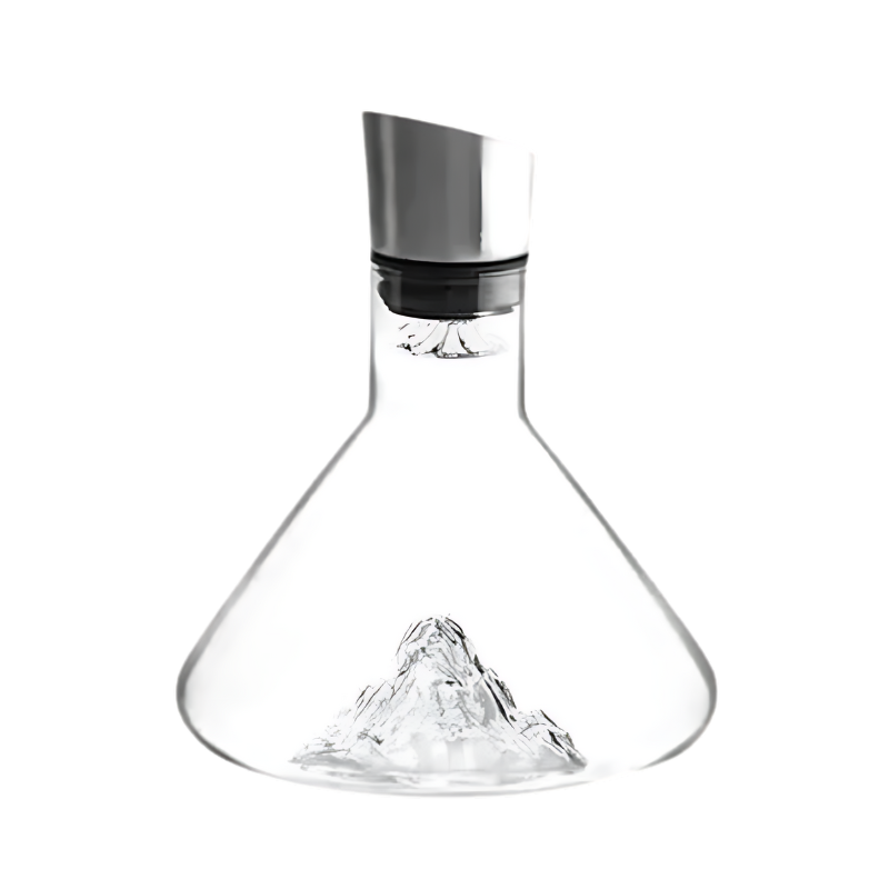 Sisica Wine Carafe | Lead-Free Crystal with Rapid Aeration