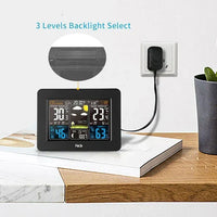 Sisica | Premium Wireless Home Weather Station – Accurate Indoor and Outdoor Monitoring