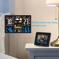 Sisica | Premium Wireless Home Weather Station – Accurate Indoor and Outdoor Monitoring
