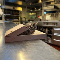 Sisica | Premium wood handle oyster shell opener clamp