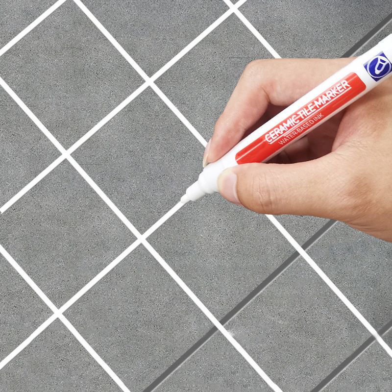 Sisica | Professional Grout Pen for Ceramic Tiles | Anti-Mold Formula | Waterproof & Lightfast | Water-Based Ink | Includes Sealing Effect