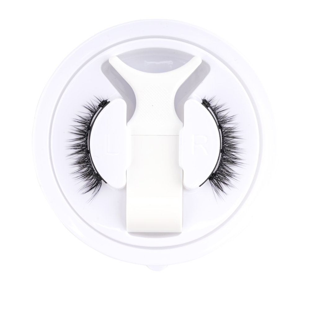 Charly | Professional Magnetic Eyelash Set | Glue-Free & Reusable | 3D Volume Effect | Includes Precision Applicator | Wind & Water Resistant | Hypoallergenic