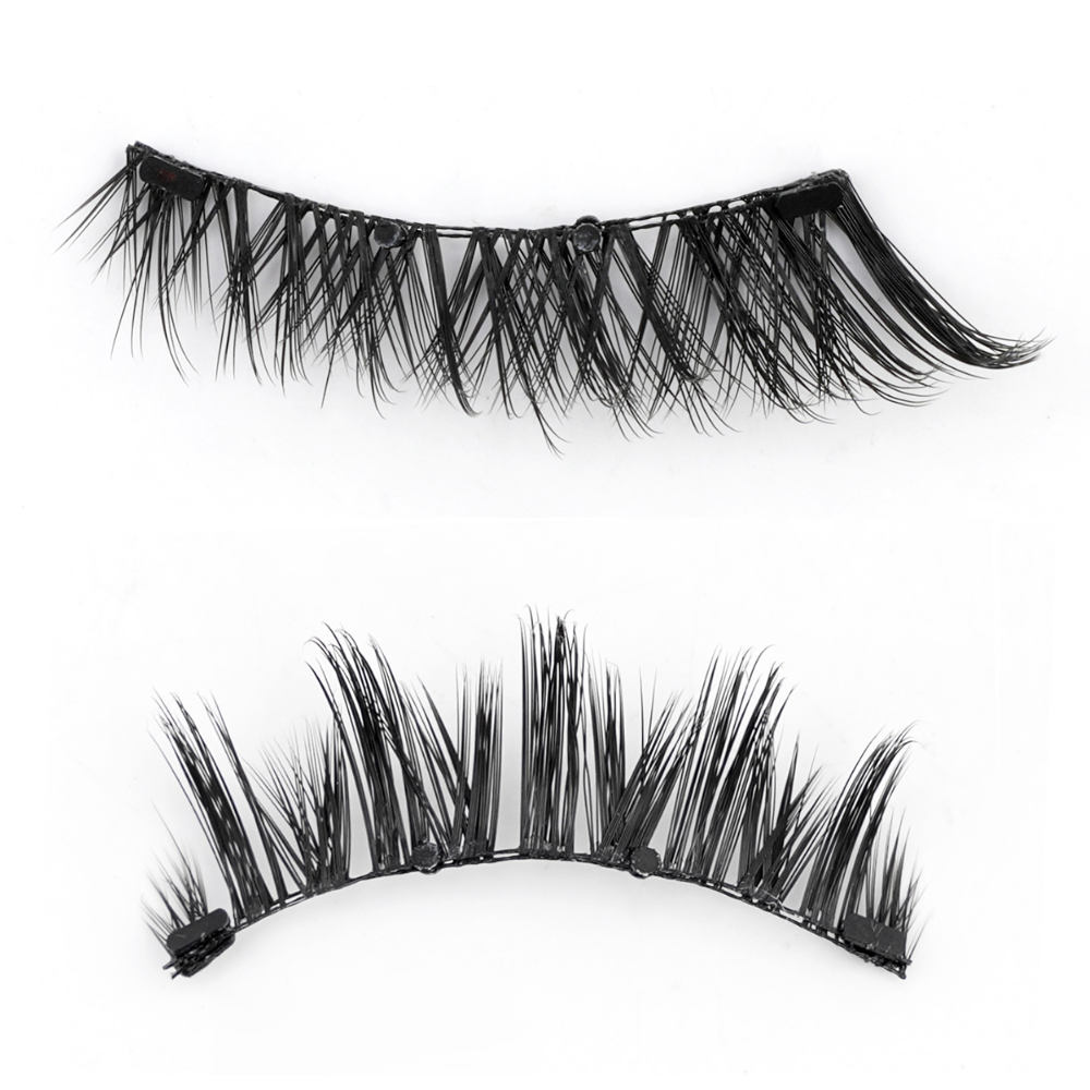 Sisica | Professional Magnetic Eyelash Set | Glue-Free & Reusable | 3D Volume Effect | Includes Precision Applicator | Wind & Water Resistant | Hypoallergenic