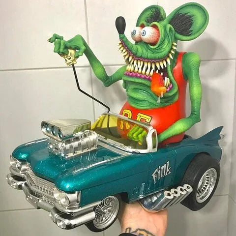 Charly | Rat Fink Collectible Model Toy Halloween Decoration