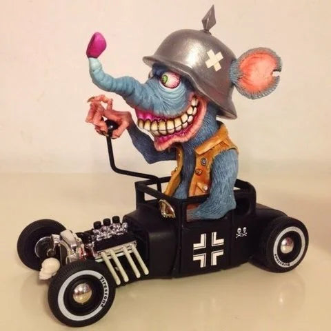 Charly | Rat Fink Collectible Model Toy Halloween Decoration