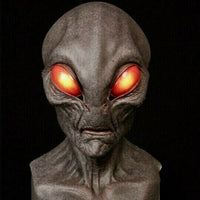 Charly | Realistic Alien Mask – Latex and Silicone Halloween Mask for Cosplay and Parties