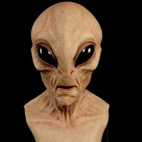 Charly | Realistic Alien Mask – Latex and Silicone Halloween Mask for Cosplay and Parties