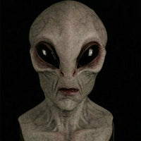 Charly | Realistic Alien Mask – Latex and Silicone Halloween Mask for Cosplay and Parties