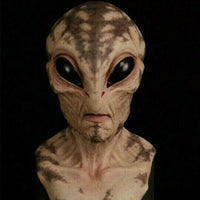 Charly | Realistic Alien Mask – Latex and Silicone Halloween Mask for Cosplay and Parties