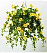 Charly | Realistic, UV-resistant artificial morning glory - Buy one, get one!