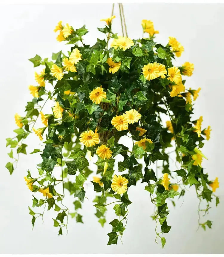 Charly | Realistic, UV-resistant artificial morning glory - Buy one, get one!