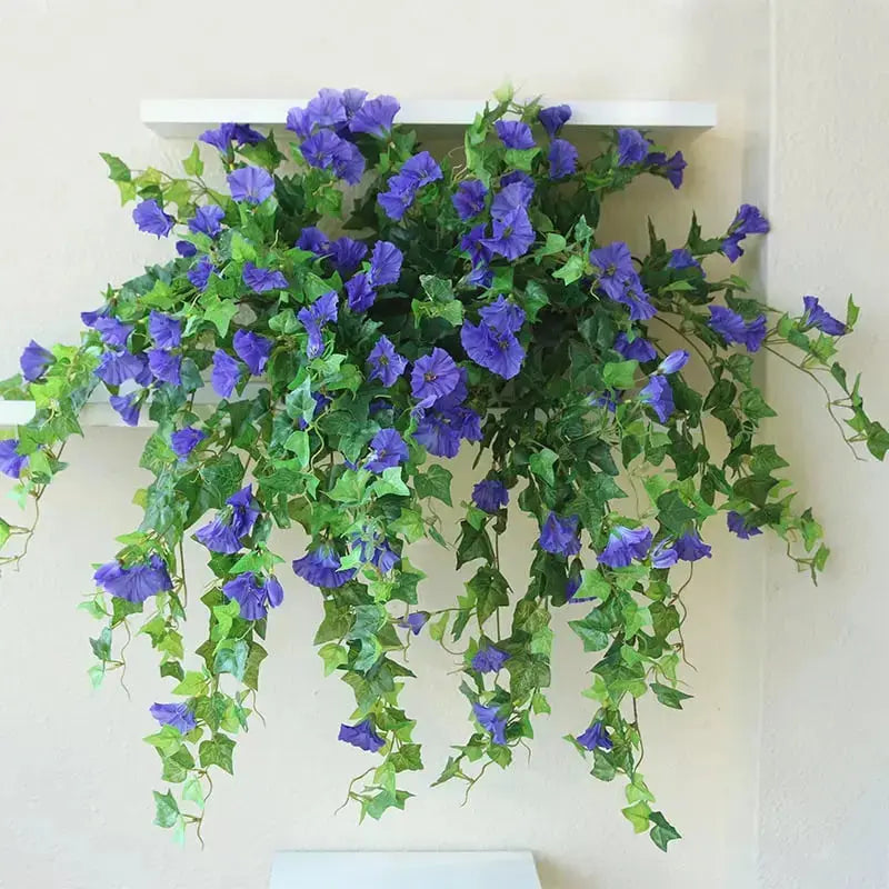 Charly | Realistic, UV-resistant artificial morning glory - Buy one, get one!