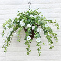 Charly | Realistic, UV-resistant artificial morning glory - Buy one, get one!