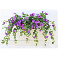 Charly | Realistic, UV-resistant artificial morning glory - Buy one, get one!