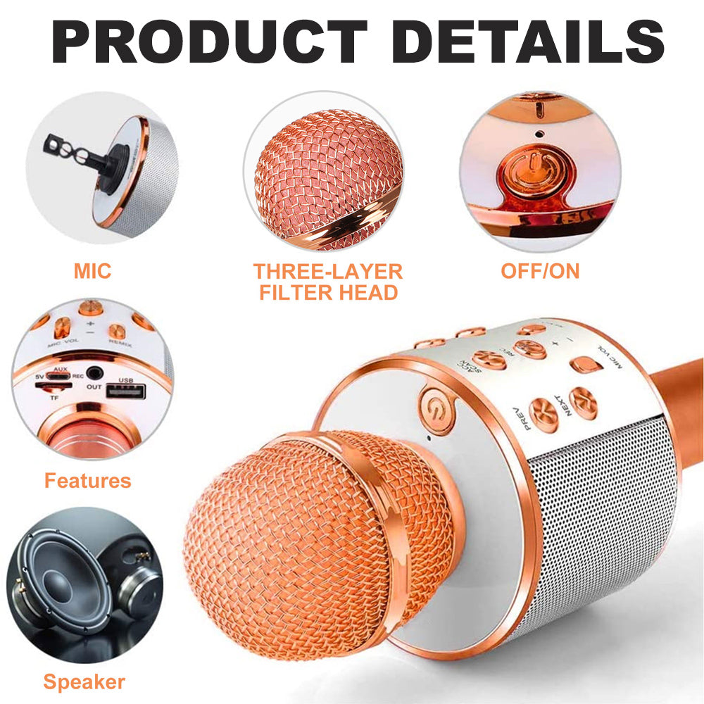 Sisica | Portable Wireless Bluetooth Karaoke Mic