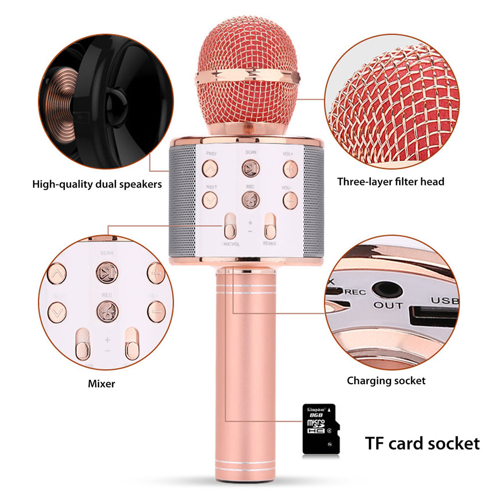 Sisica | Portable Wireless Bluetooth Karaoke Mic
