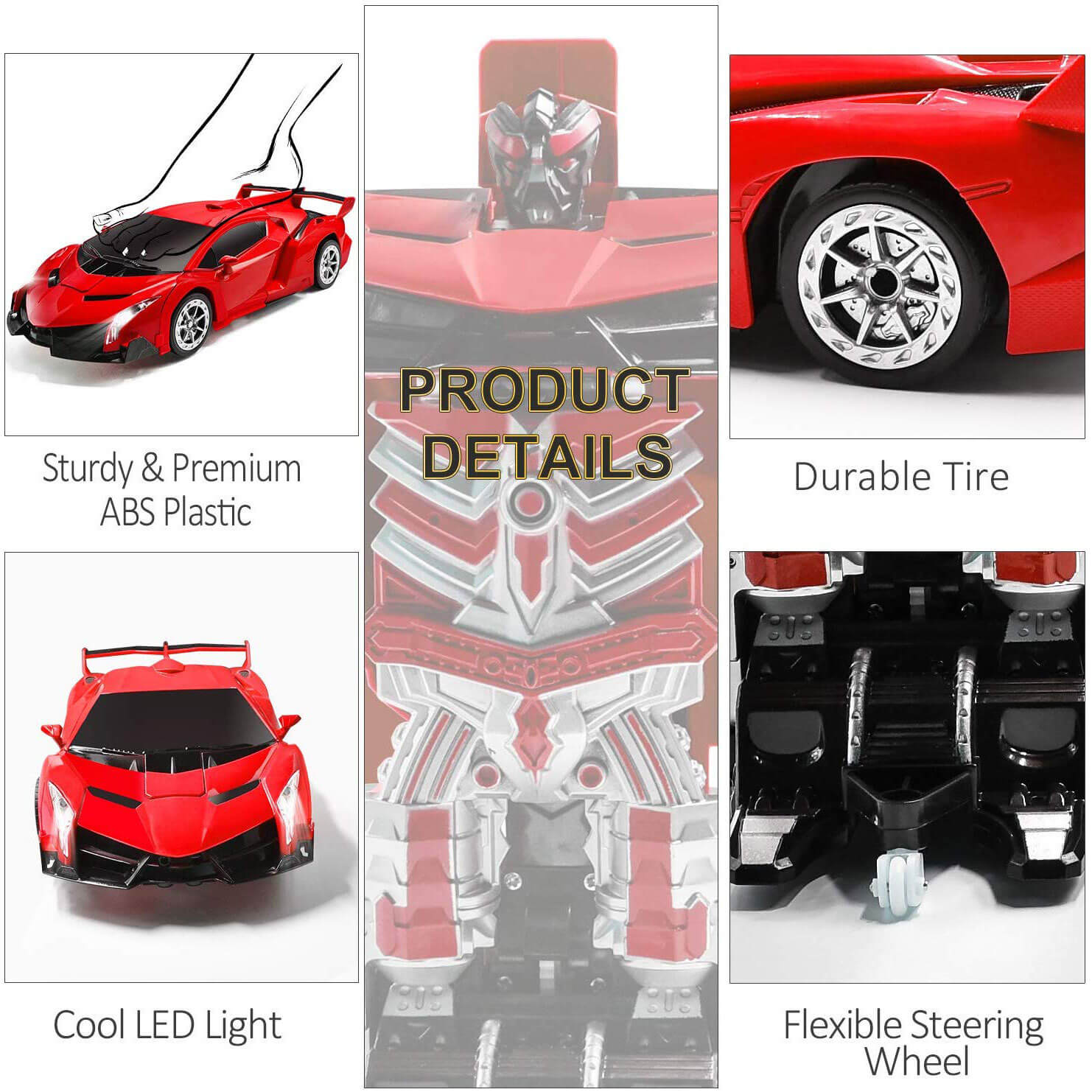 Sisica | Transforming Robot Car with Gesture Control