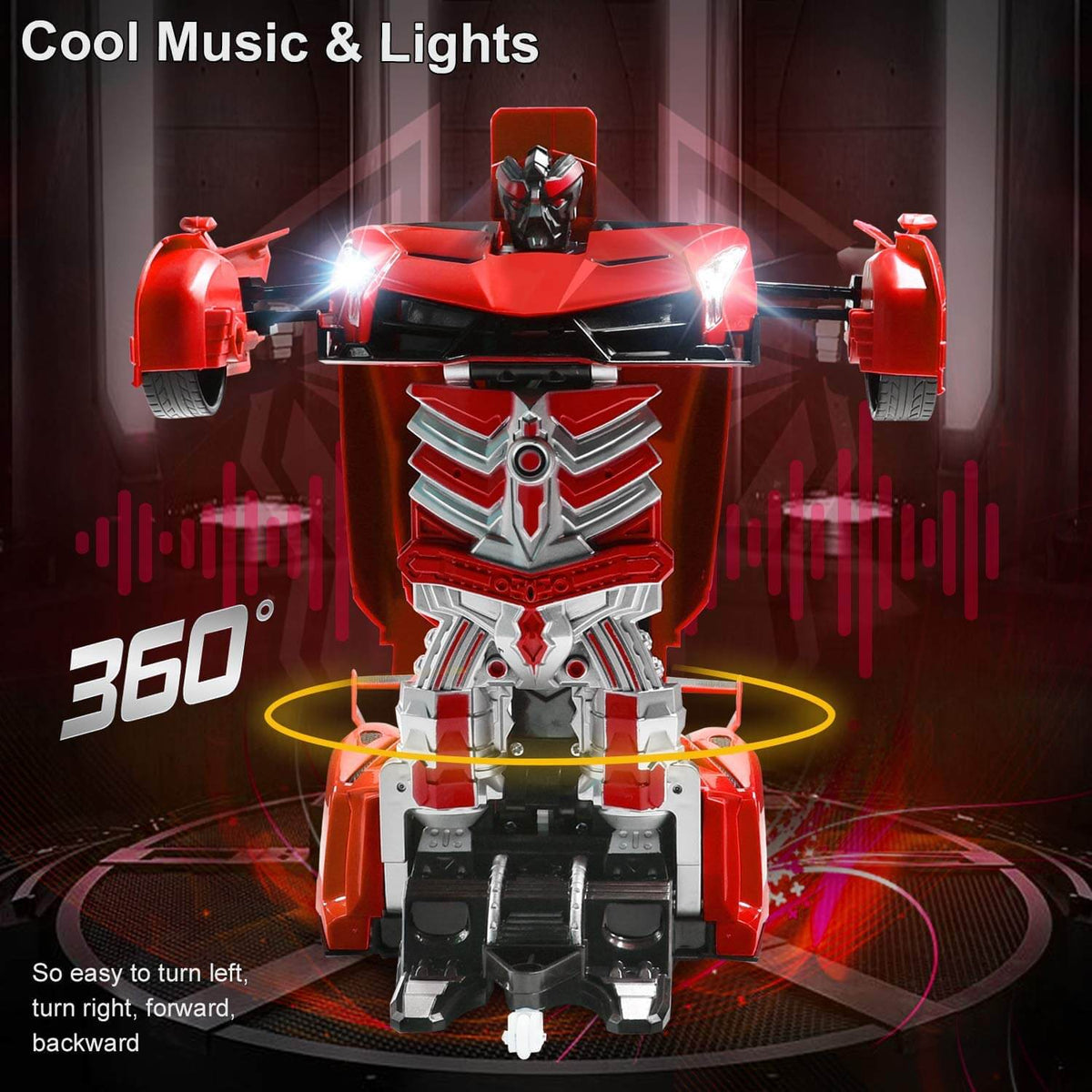 Sisica | Transforming Robot Car with Gesture Control