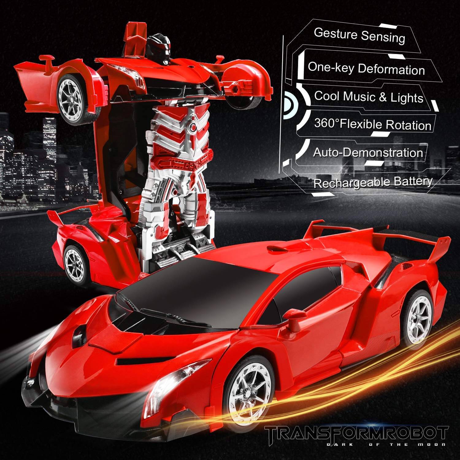 Sisica | Transforming Robot Car with Gesture Control