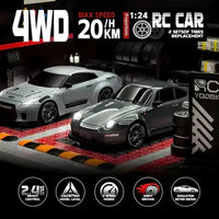 Sisica | Retro Drift Master – 4WD RC Car with LED Lights
