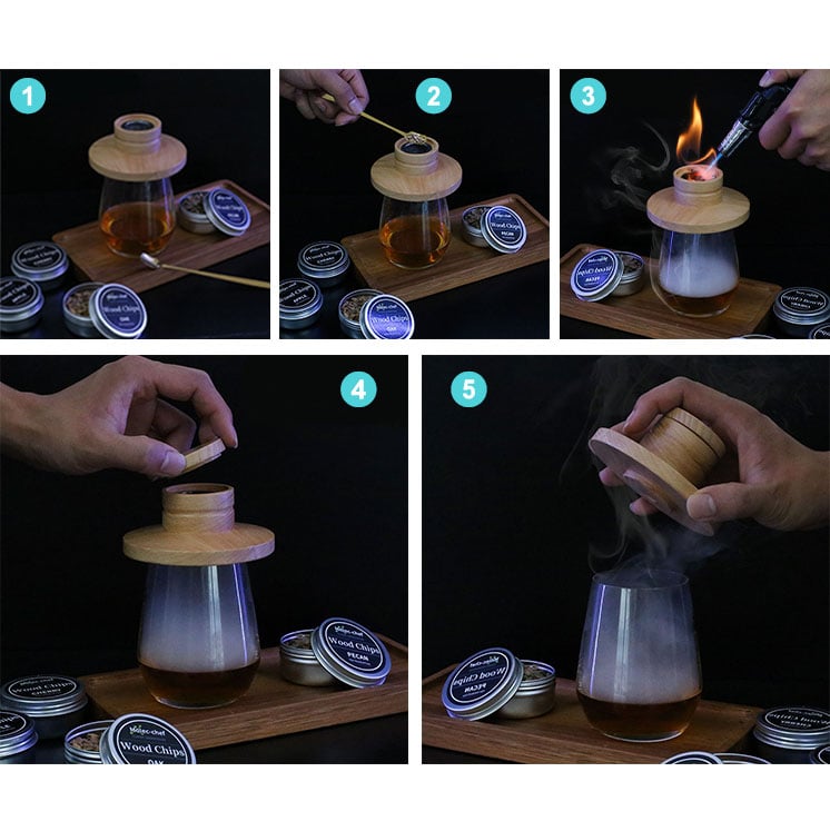 Cocktail Smoker Kit for Drinks