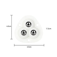 Sisica | Adhesive Swivel Casters for Furniture Movement