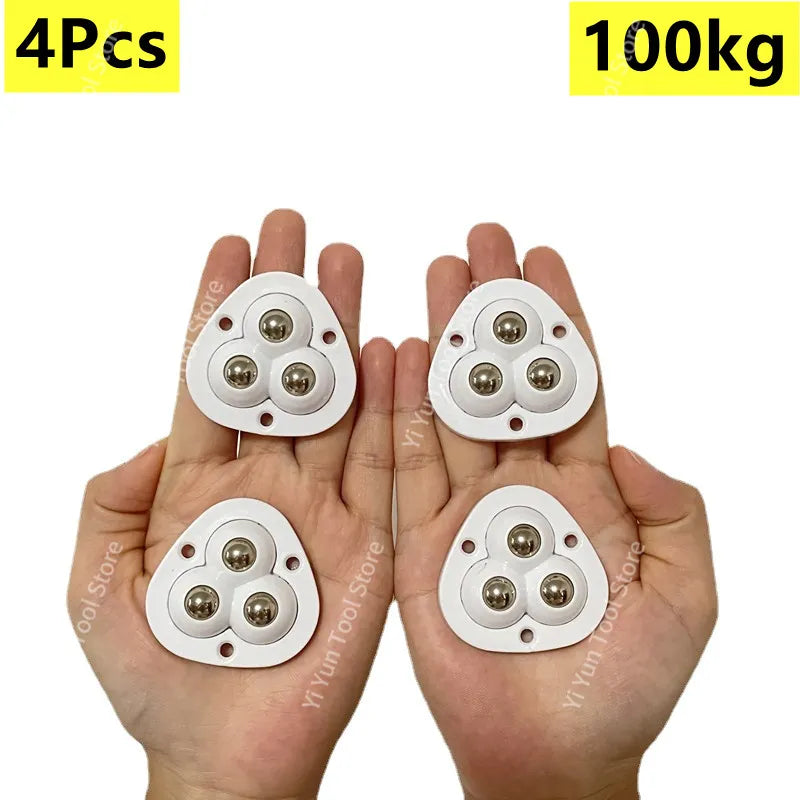 Sisica | Adhesive Swivel Casters for Furniture Movement