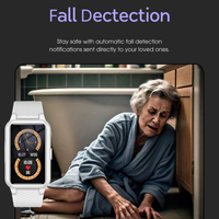 Sisica | Senior Safety Watch with Fall Detection and GPS – Smart Care Smartwatch