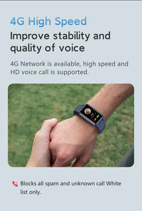Sisica | Senior Safety Watch with Fall Detection and GPS – Smart Care Smartwatch
