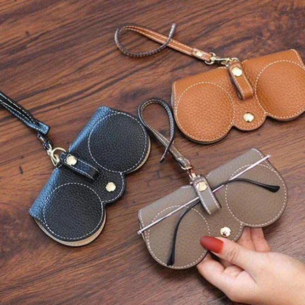 Sisica | Soft PU Leather Glasses Protector Pouch