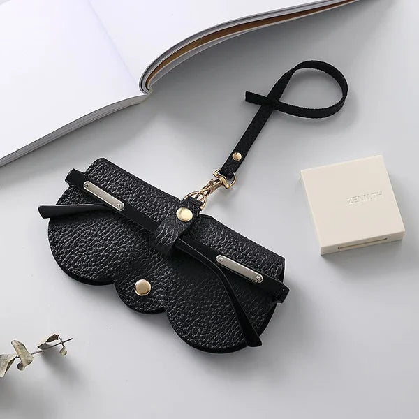 Charly | ShadeShield Soft Leather Sunglasses Case