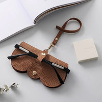Charly | ShadeShield Soft Leather Sunglasses Case