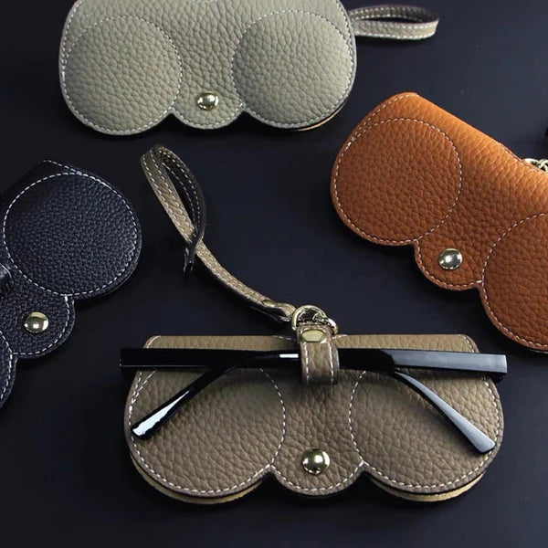 Sisica | Soft PU Leather Glasses Protector Pouch
