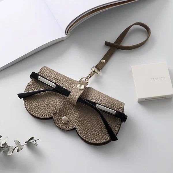 Charly | ShadeShield Soft Leather Sunglasses Case