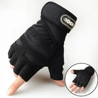 Charly | Shock-resistant training gloves with wrist support | For weight training, fitness & cycling