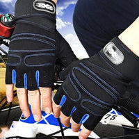 Sisica | Shock-resistant training gloves with wrist support | For weight training, fitness & cycling