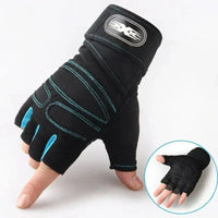 Charly | Shock-resistant training gloves with wrist support | For weight training, fitness & cycling