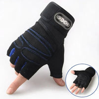 Charly | Shock-resistant training gloves with wrist support | For weight training, fitness & cycling