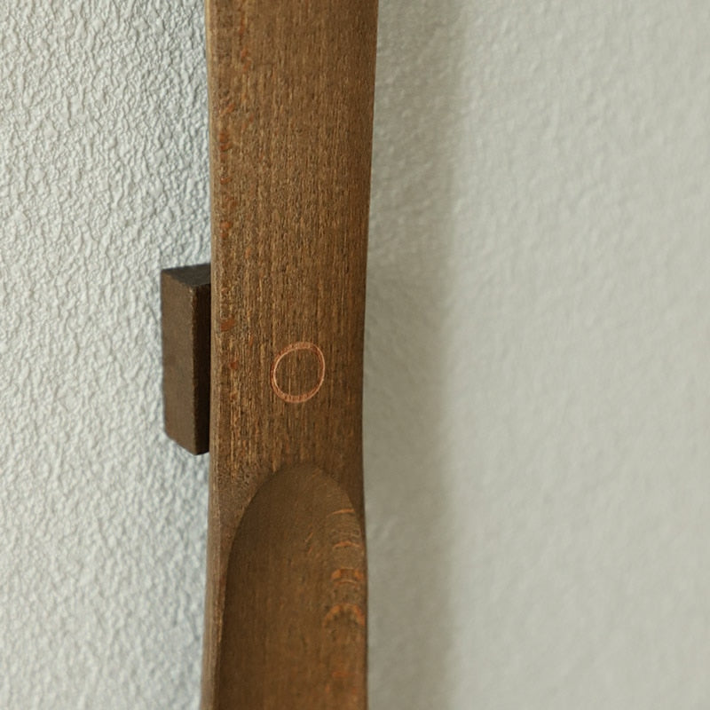 Sisica 50cm Wood Shoehorn - Long Handle & Magnetic Tip