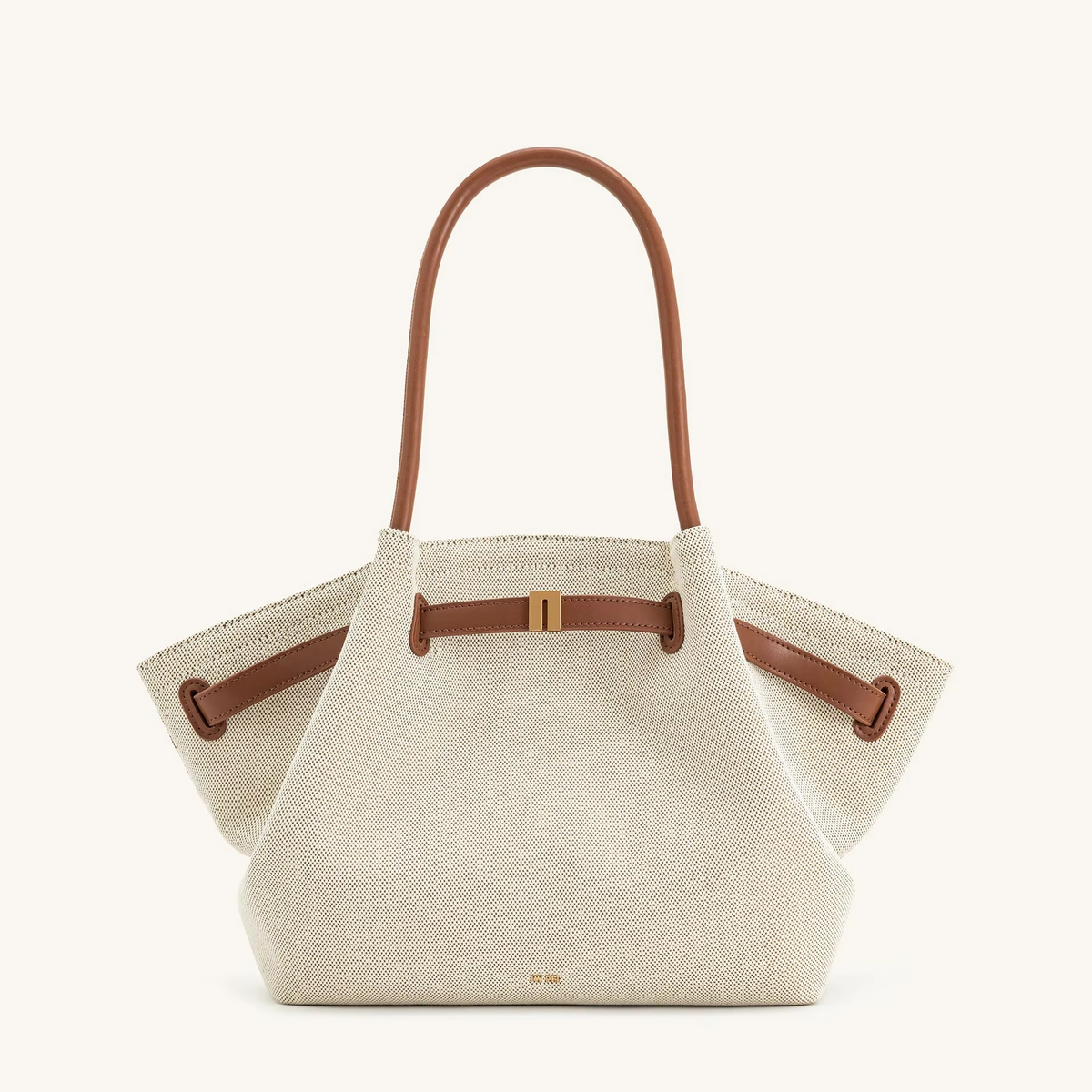Charly | Shoulder Bag Hana Pattern Faux Suede Appearance and Large Capacity