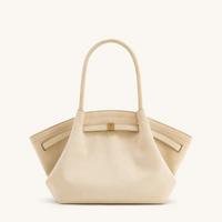 Charly | Shoulder Bag Hana Pattern Faux Suede Appearance and Large Capacity