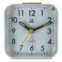 Sisica Alarm Clock - Quiet Operation, Snooze & Light