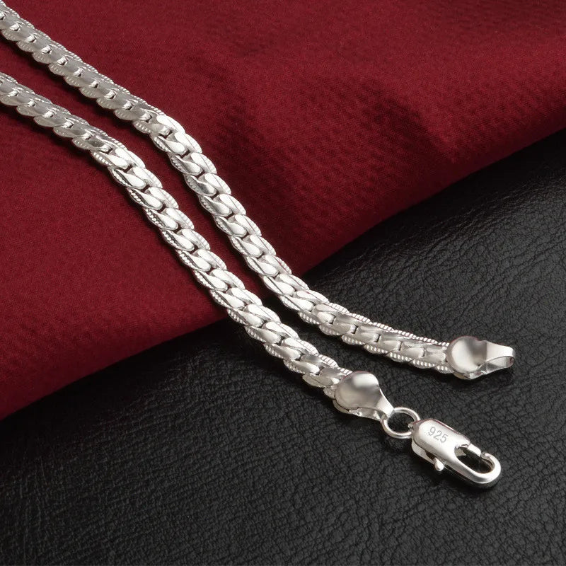 Sisica | Silver Lucky Necklace – 925 Sterling Silver Necklace for Timeless Elegance