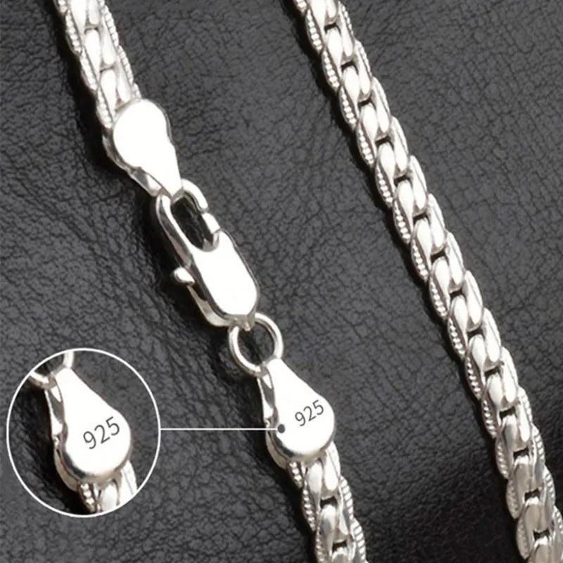 Sisica | Silver Lucky Necklace – 925 Sterling Silver Necklace for Timeless Elegance