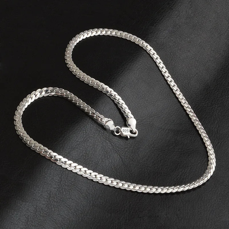 Sisica | Silver Lucky Necklace – 925 Sterling Silver Necklace for Timeless Elegance