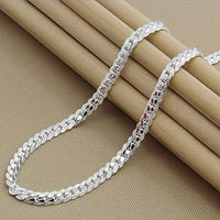 Charly | Silver Lucky Necklace – 925 Sterling Silver Necklace for Timeless Elegance
