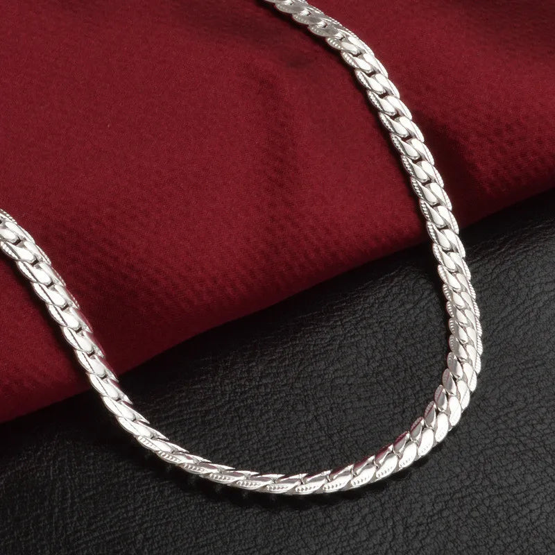 Sisica | Silver Lucky Necklace – 925 Sterling Silver Necklace for Timeless Elegance
