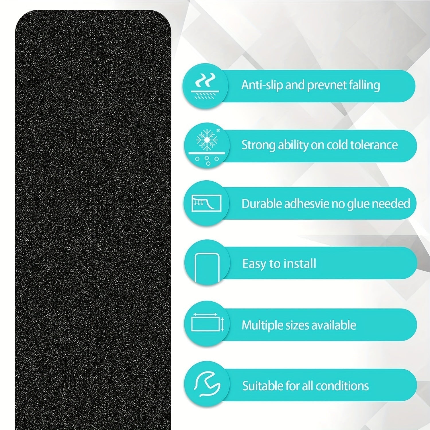 Sisica | Non-Slip Stair Treads - 10 Pack
