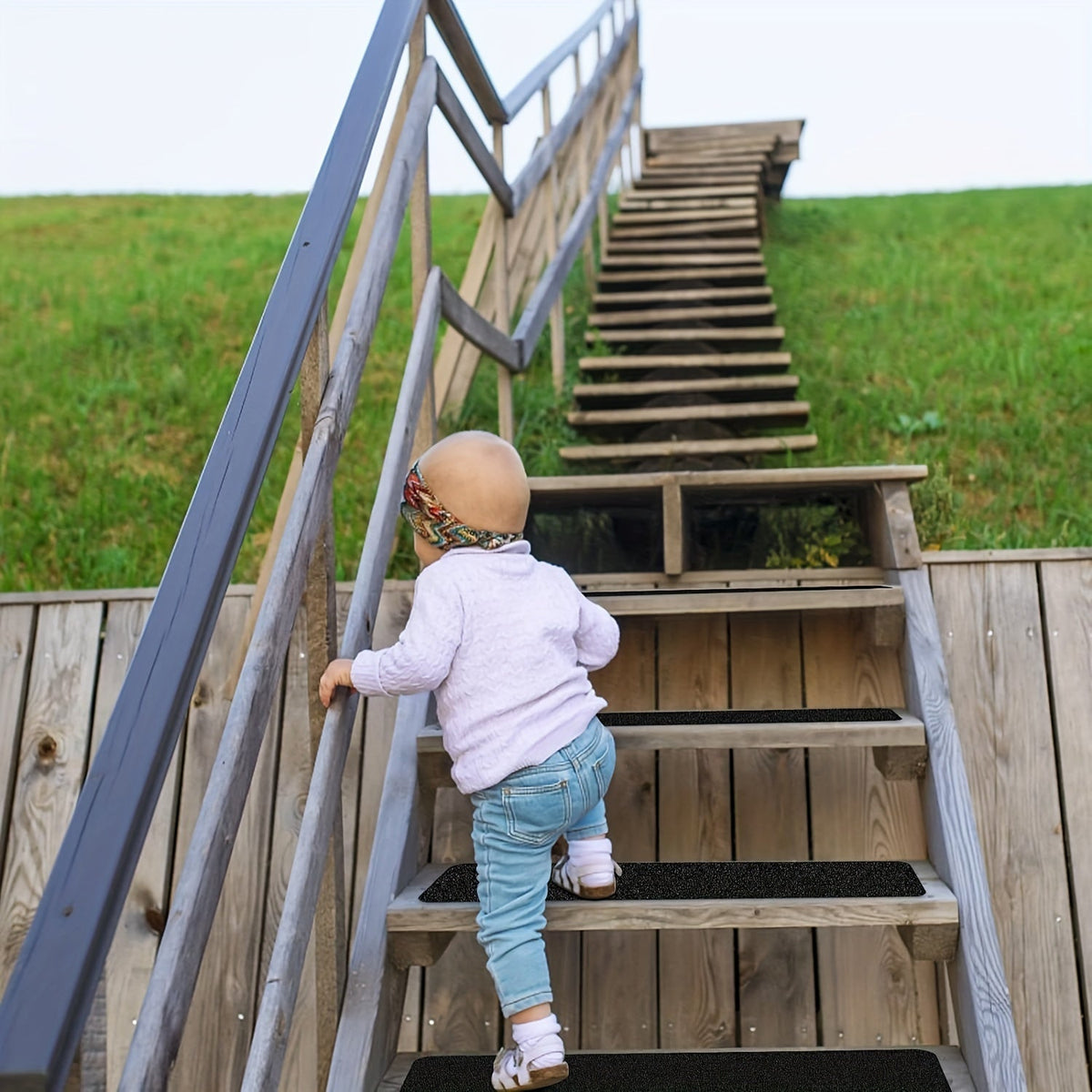 Sisica | Non-Slip Stair Treads - 10 Pack