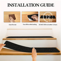 Sisica | Non-Slip Stair Treads - 10 Pack